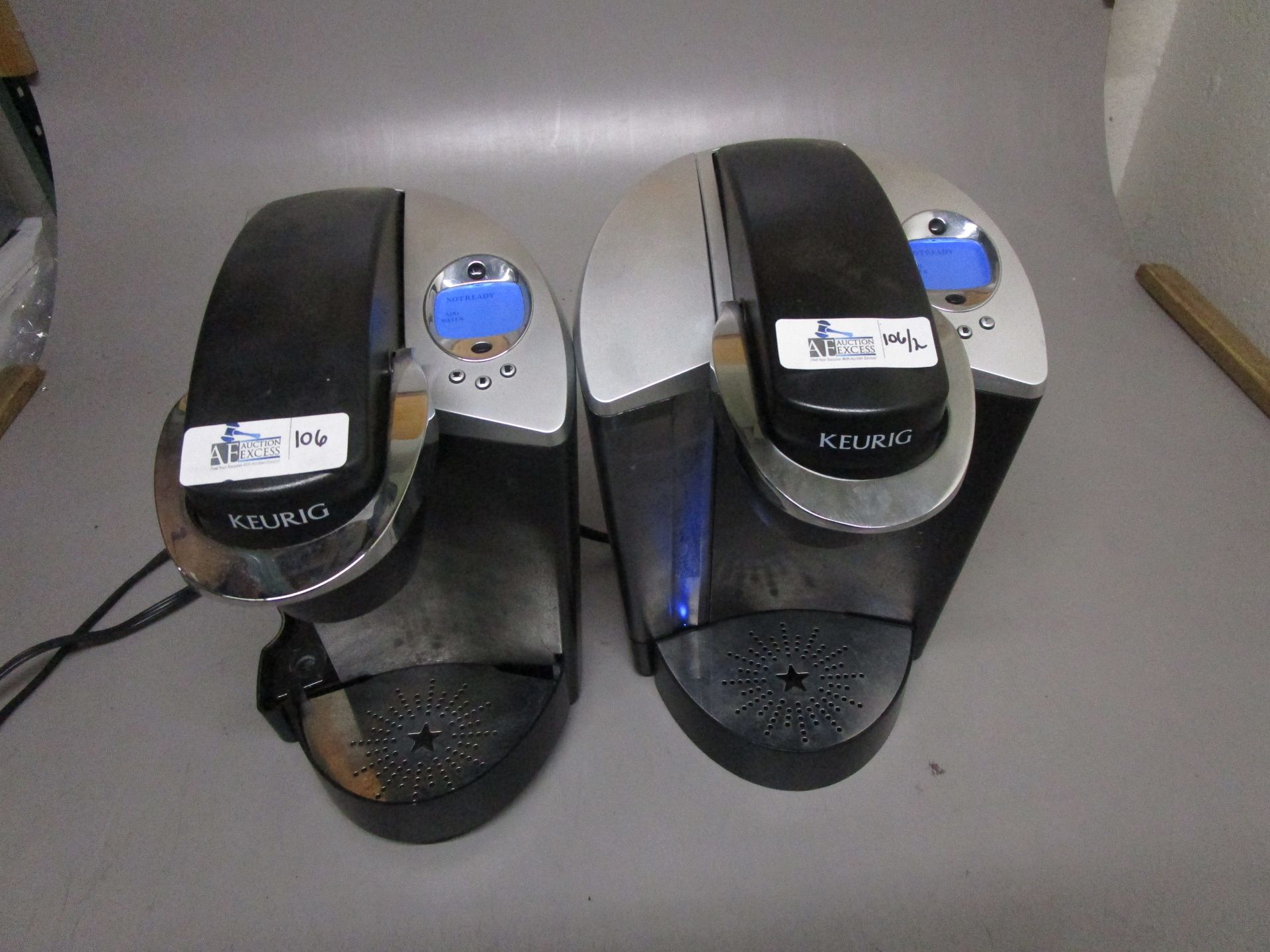 LOT OF 2 KEURIG MACHINES