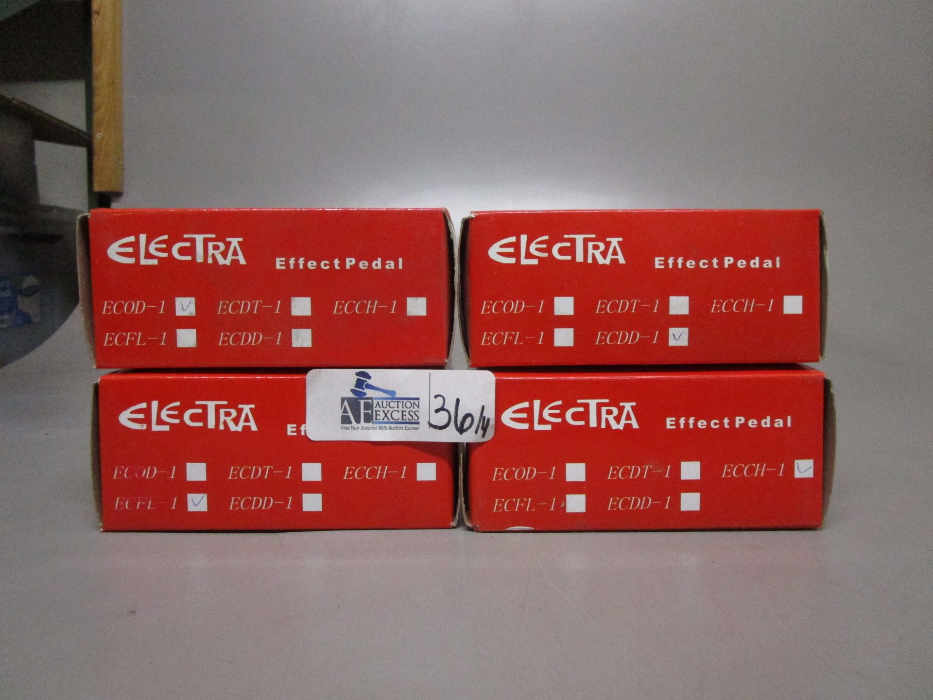LOT OF 4 ELECTRA GUITAR PEDALS NOS - Image 2 of 2