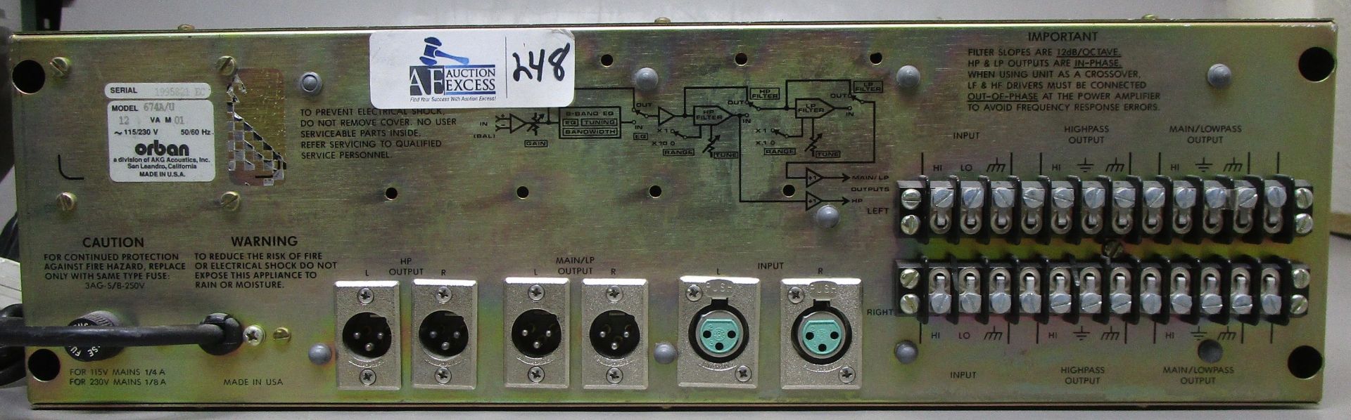 ORBAN 674A STEREO EQ - Image 2 of 2