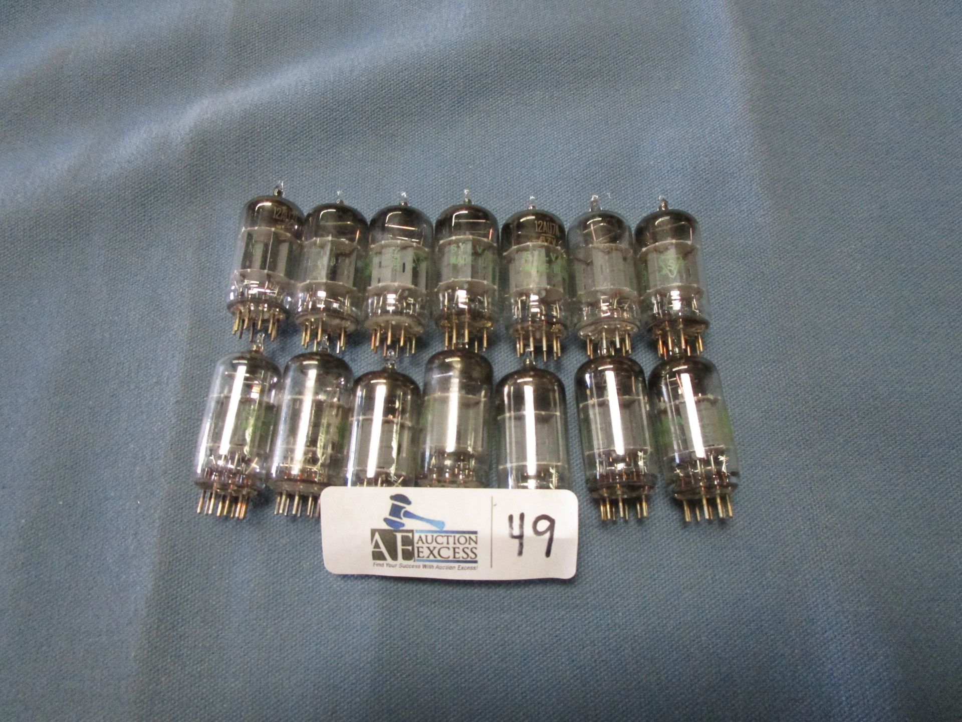 LOT OF 14 SYLVANIA TUBES