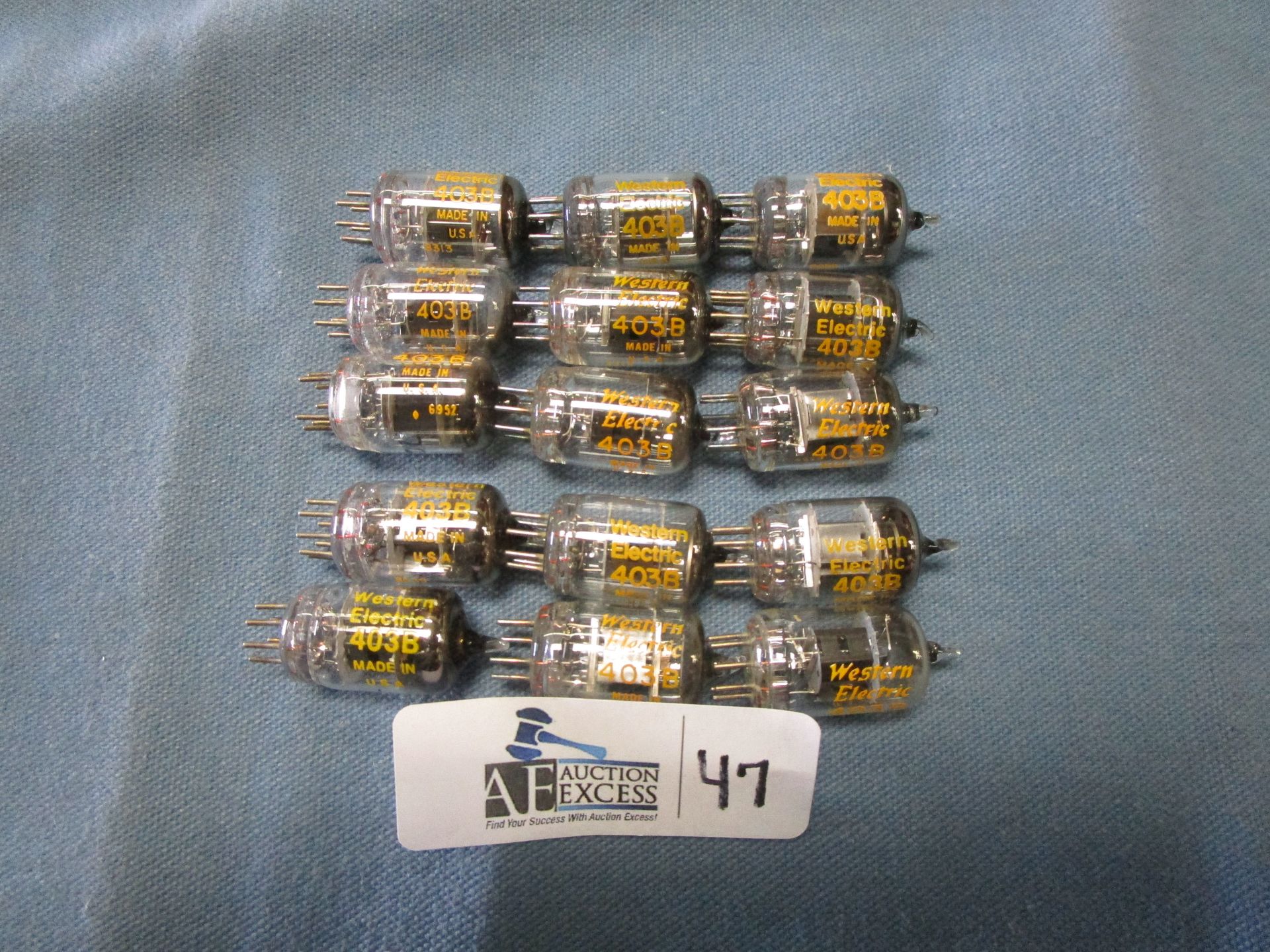 LOT OF 15 WESTERN ELECTRIC 403B TUBES - Image 2 of 2