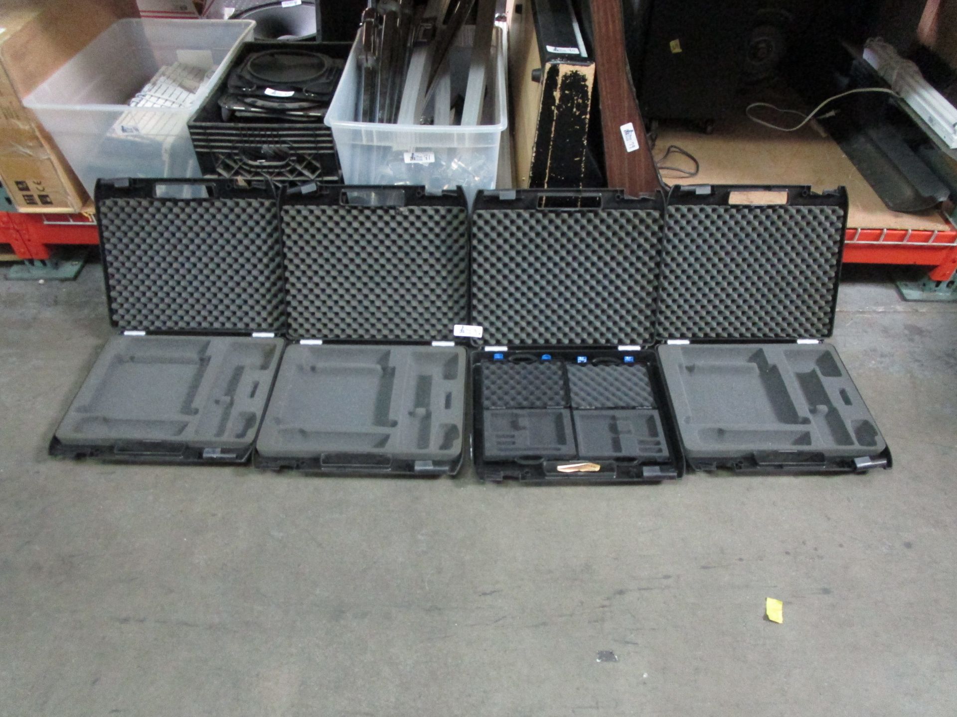 LOT OF 6 SENNHEISER TRAVEL CASES - Image 2 of 2