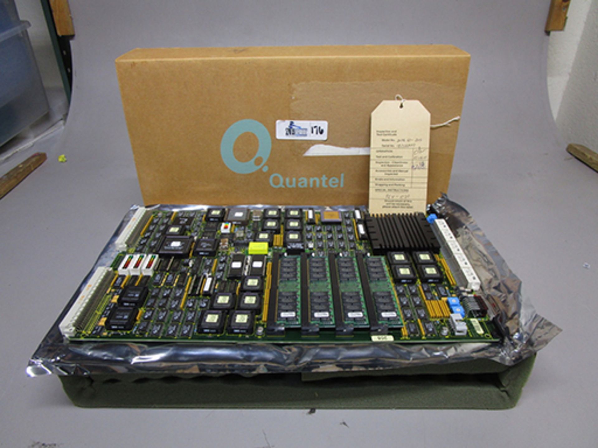 QUANTEL CIRCUIT BOARD MODEL 2078-82-205 IN ORIGINAL BOX