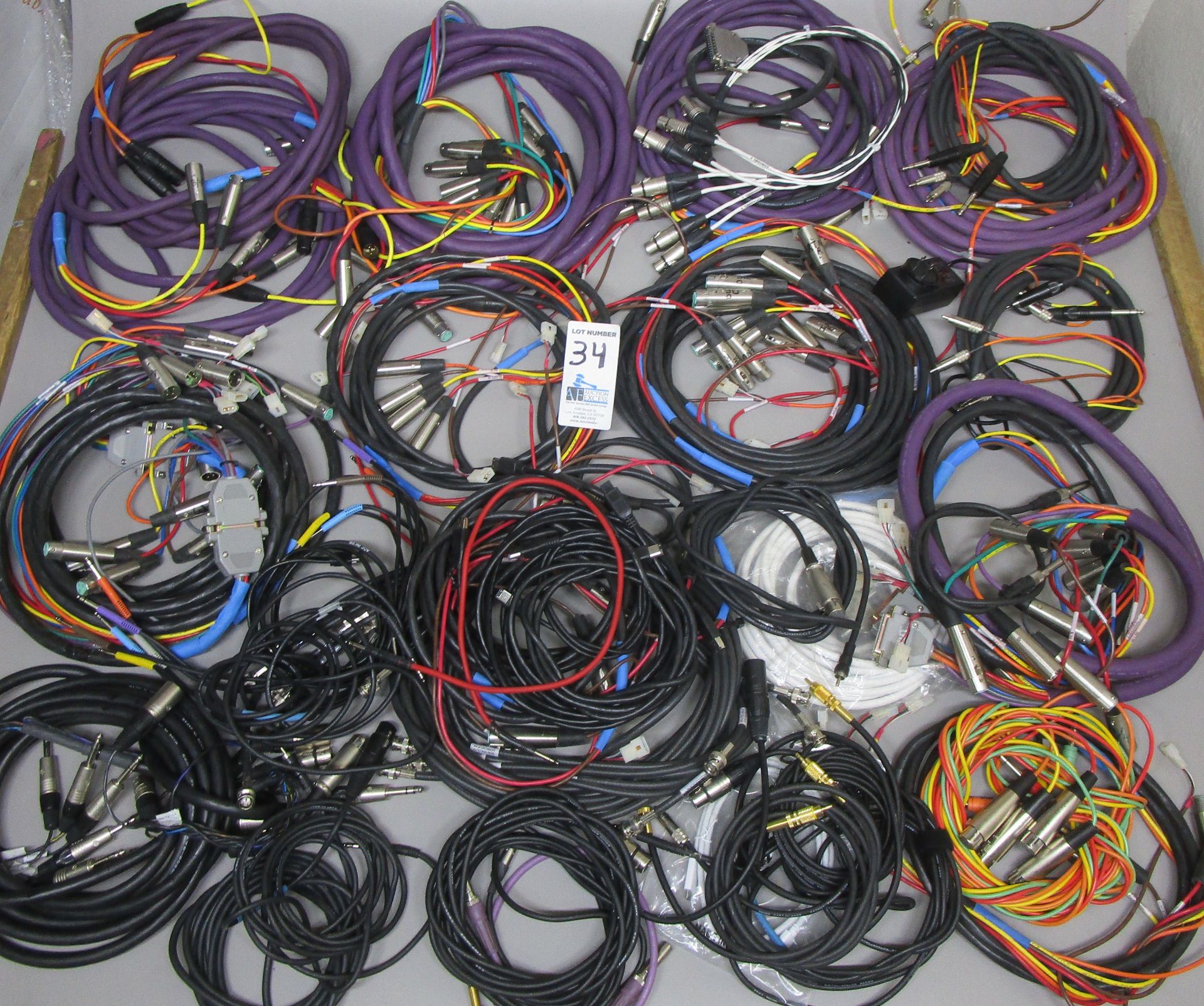 BIN AUDIO CABLES/MULTS - Image 2 of 2