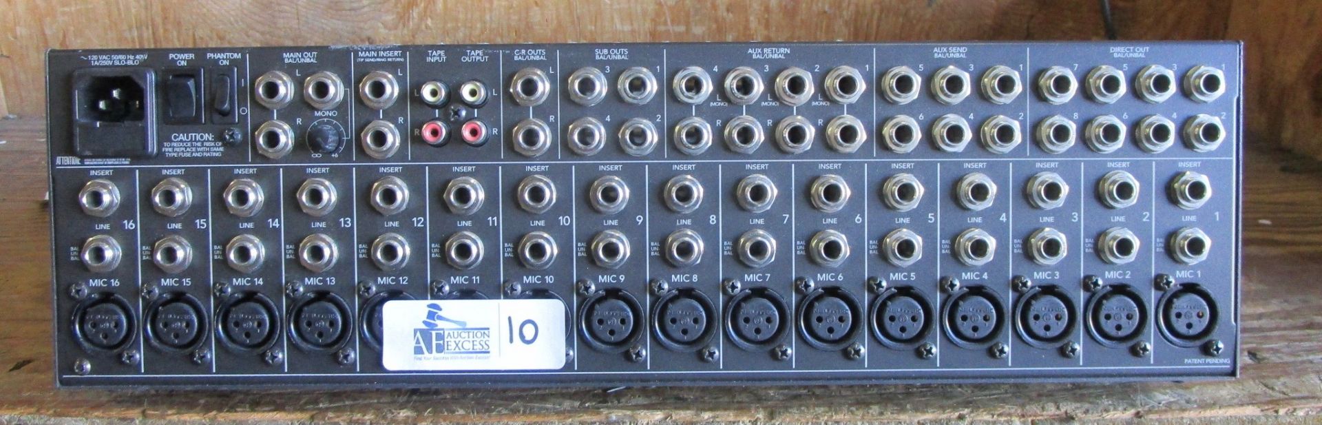 MACKIE 1604-VLZ MIXER - Image 2 of 2