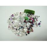 Assorted loose stones. 102Ct
