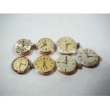 Assorted Omega Watch Movements