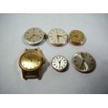 Assorted Omega Watch Movements