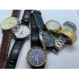 Dealers lot of assorted gents watches
