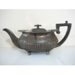 Silver teapot