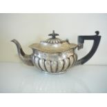 Silver teapot