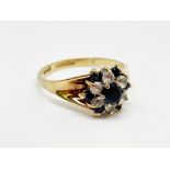 9ct gold paste ring