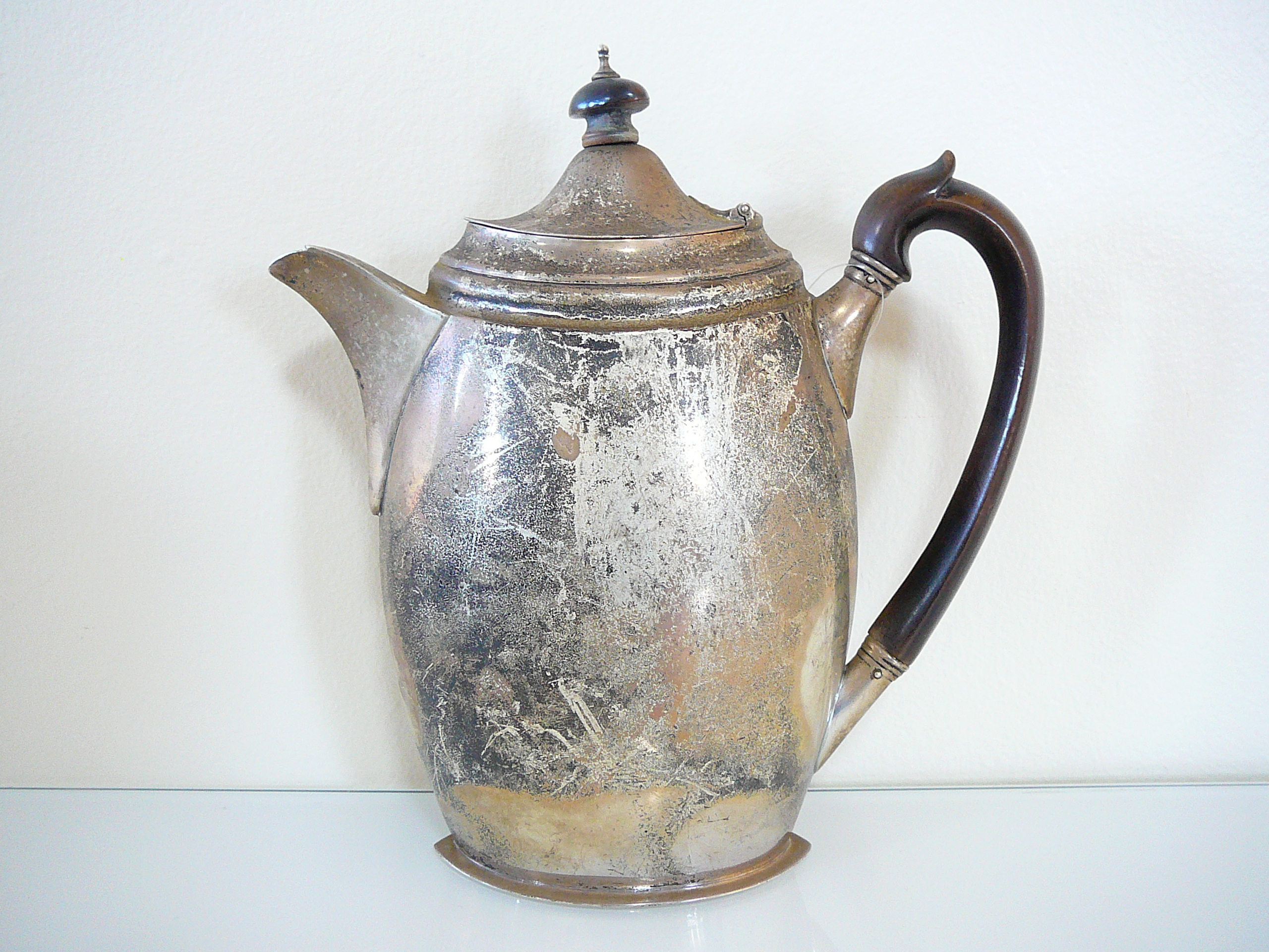 Silver tea set - Image 2 of 10