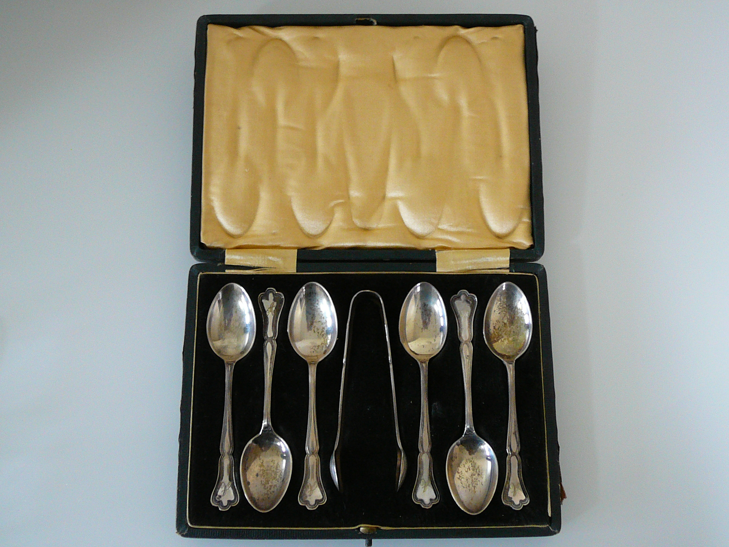Set of 6 teaspoons - Image 3 of 3