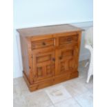 Pine two piece dresser