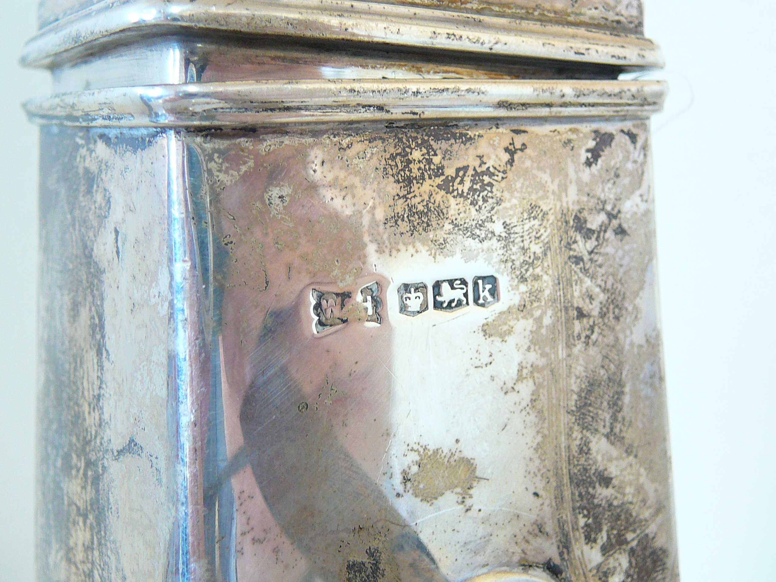 Silver chocolate pot - Image 3 of 3