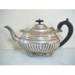 Silver teapot