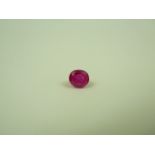 Unmounted ruby 0.85ct