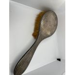 Sterling silver hair brush