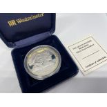925 sterling silver memorial coin boxed