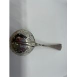 Sterling silver strawberry spoon
