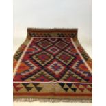 A Maimana Kilim W:100cm x H:153cm