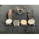 Timex watches, Tissot and others.