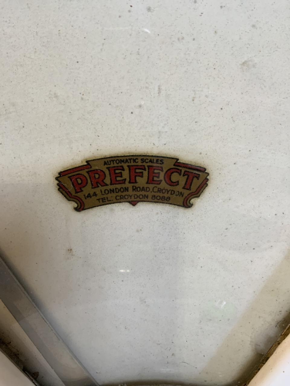 A set of Prefect vintage double sided shop weighing scales. H:63cm - Bild 4 aus 4