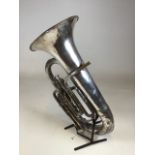 A Class A Tuba manufactured by The Salvation Army