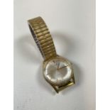 Avia Incabloc gents watch, 17 jewel movement, Swiss Made. Small mark to dial glass. Fixo-Flex