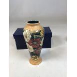 A Moorcroft Victoriana pattern Vase. Designed by Emma Bossons dated 1998. Impressed Moorcroft and