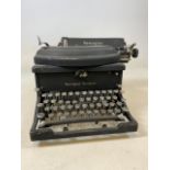 A Remington Noiseless typewriter.