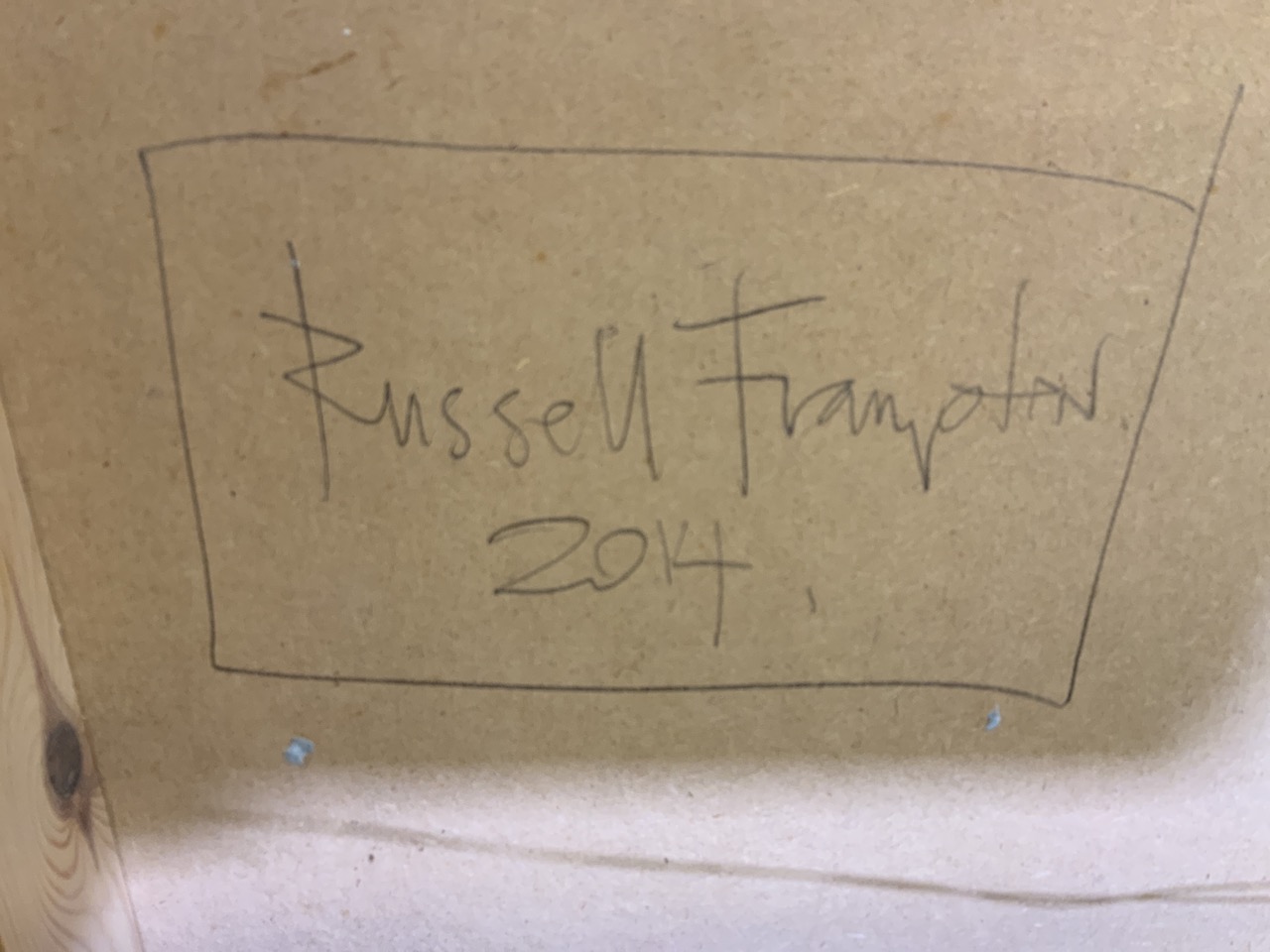 Russell Frampton (British 20th century) W:82cm x H:122cm - Image 6 of 6