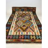 A Chobi Kilim. W:152cm x H:103cm