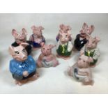 Wade Nat West pigs - nine in total