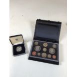 Royal Mint 2008 UK proof coin collection in case together with a Royal Mint