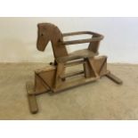 A Small childs rocking horse. H:57cm