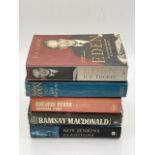 Political biographies. 5 total, 4 hardback. Gladstone by Roy Jenkins. Ramsay Macdonald by David