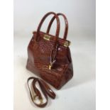 A Pelle Di Giada Italian handbag, with carrying handle.