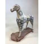 Victorian toy horse, AF. W:26cm x D:70cm x H:64.5cm