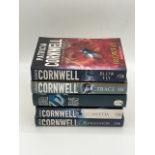 Patricia Cornwall. 5 various novels, includes Scarpetta and Predator. Hardbound and paperback.