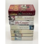 Jilly Cooper. 7 various works by Cooper, one duplicate of Appassionata. Hardbound, first edition