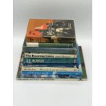 Sports interest. 11 total. Rugby, cricket and golf books. Most hardbound. One commemorative