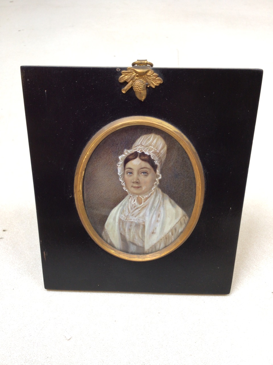 Three miniatures water colour and gouache of John Butler 1768-1839, Mary Butler Died 1885, Peter - Image 3 of 8