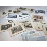 A quantity of colour plates including hunting scenes, ball room scenes, maritime, German cries and