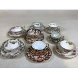 Cabinet cups to include Royal Crown Derby, Royal Worcester, Royal Doulton and others
