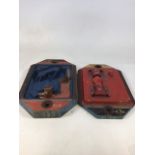 Two factory moulds W:38cm x H:60cm