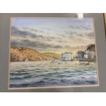 Harry Mc Conville. (20th century) watercolour. In quality contemporary frame. Image size W:49cm x