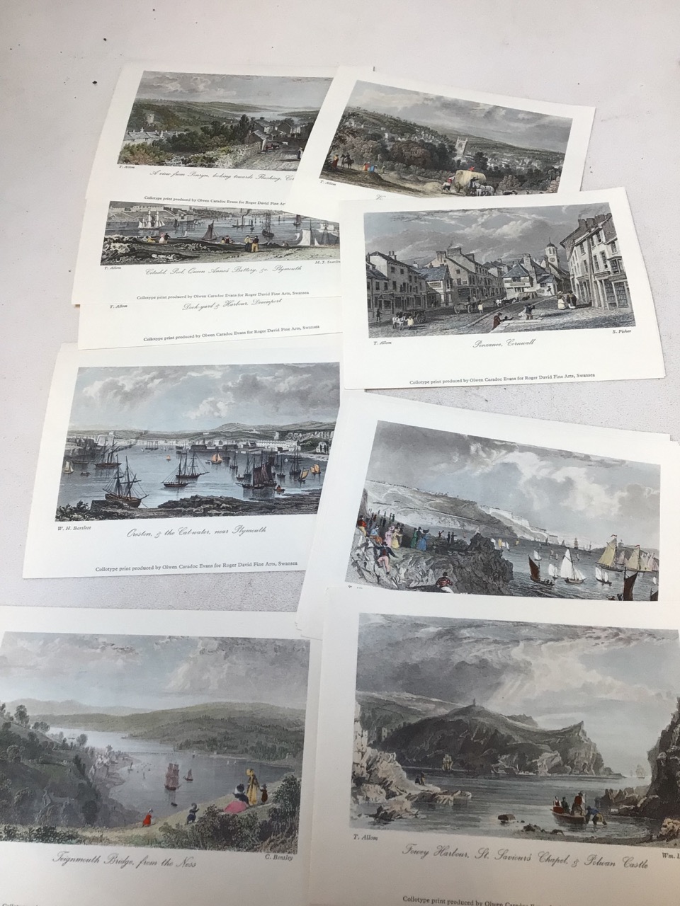 A quantity of colour plates including hunting scenes, ball room scenes, maritime, German cries and - Image 5 of 12