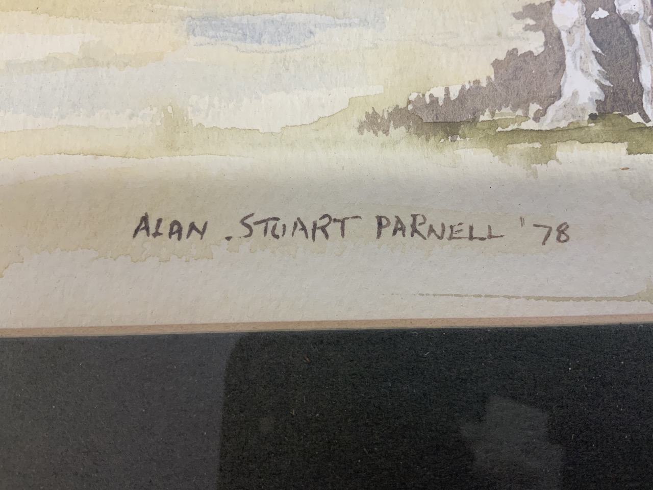 Four watercolours, David Phillips, two by Alan Stuart Parnell and another. - Image 8 of 9